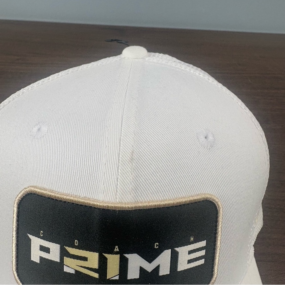 Nike Coach Prime Trucker Sideline Hat Classic99 Cap NEW White Colorado Buffaloes - Picture 4 of 10